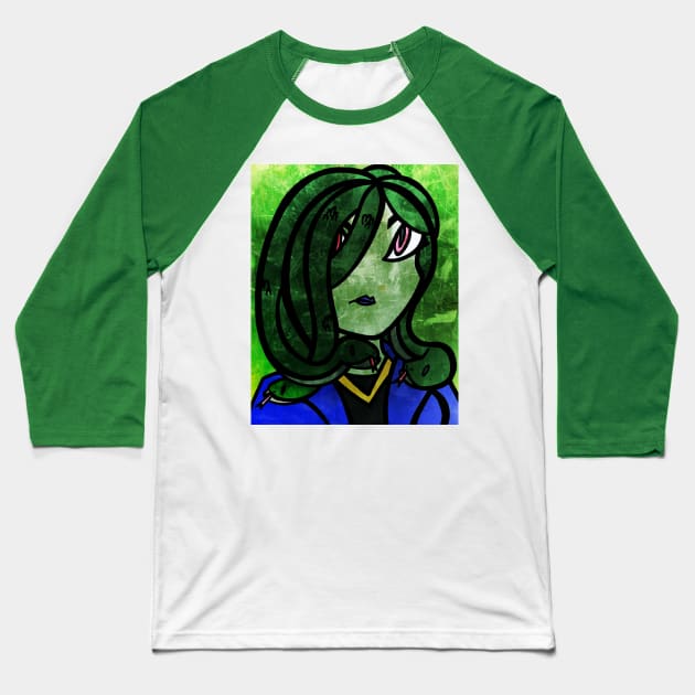 Monster Prom | Vera Oberlin Baseball T-Shirt by ScribbleSketchScoo